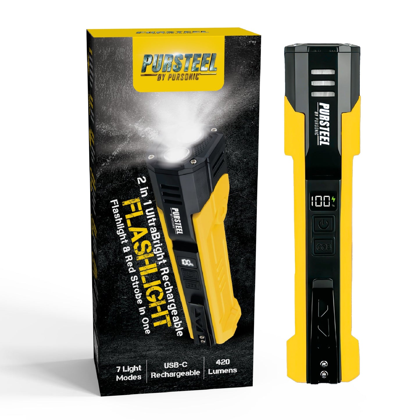 Home DIY Tool Bundle: Cordless Drill, 39-Piece Tool Kit & Flashlight