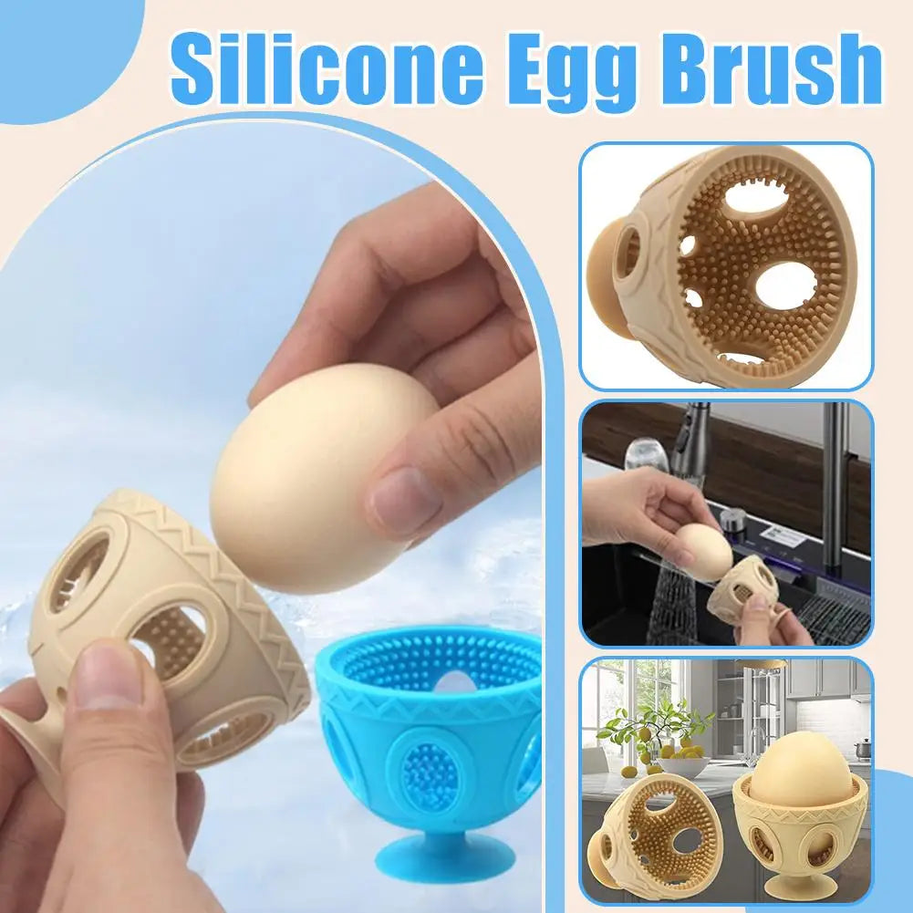 Silicone Egg Cleaning Brush