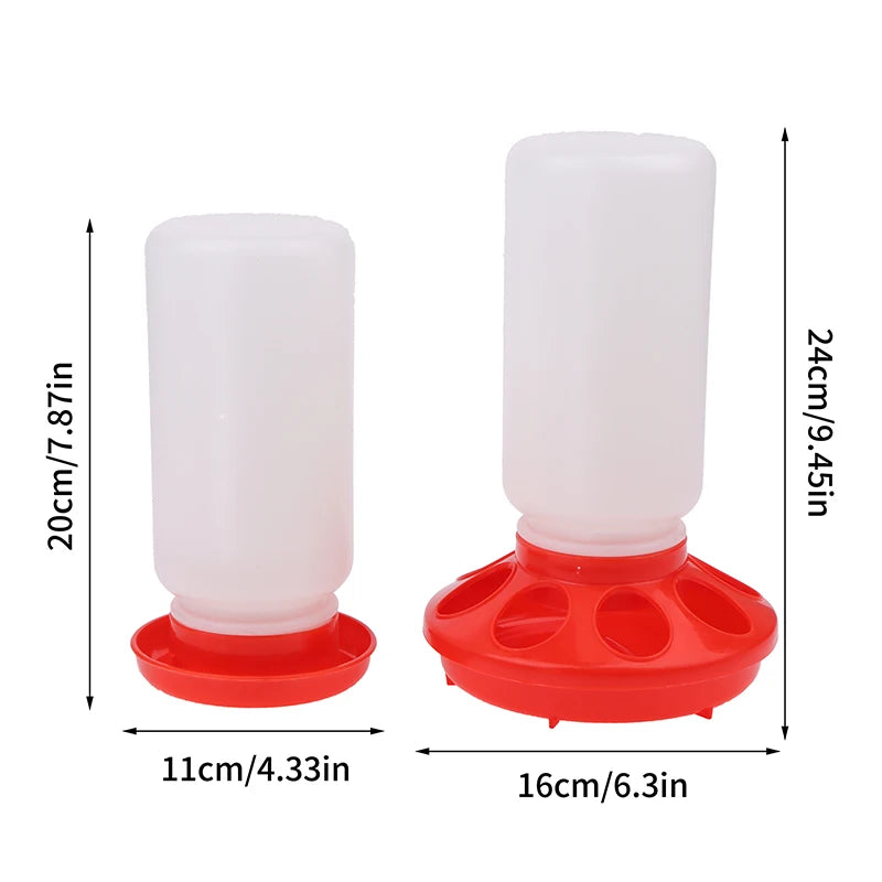 Chick Starter Feeder & Waterer Combo