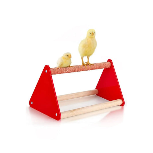 Wooden Chick Perch & Roosting Bar for Brooder or Coop